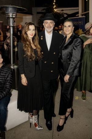 134 ART IRAN Falling Into Language Opening Celebration