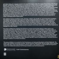 135 ART IRAN Falling Into Language Opening Celebration