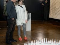 142 ART IRAN Falling Into Language Opening Celebration