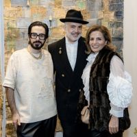 145 ART IRAN Falling Into Language Opening Celebration