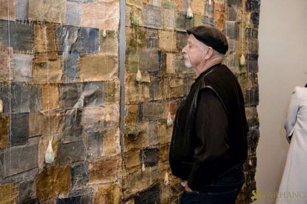 147 ART IRAN Falling Into Language Opening Celebration