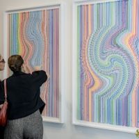 150 ART IRAN Falling Into Language Opening Celebration