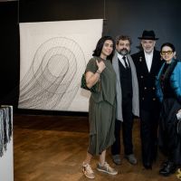 151 ART IRAN Falling Into Language Opening Celebration