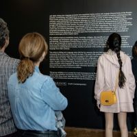 153 ART IRAN Falling Into Language Opening Celebration