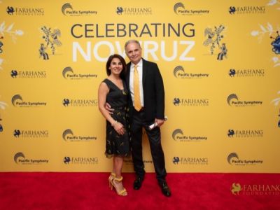 Red Carpet Arrivals at Pacific Symphony’s Nowruz Concert 2025