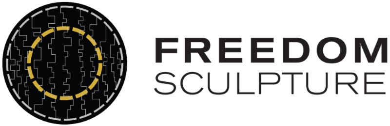 Freedom Sculpture logo Horizontal