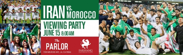 World Cup Soccer - Iran v. Morocco Viewing Party