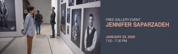 Free Gallery Event: Jennifer Saparzadeh